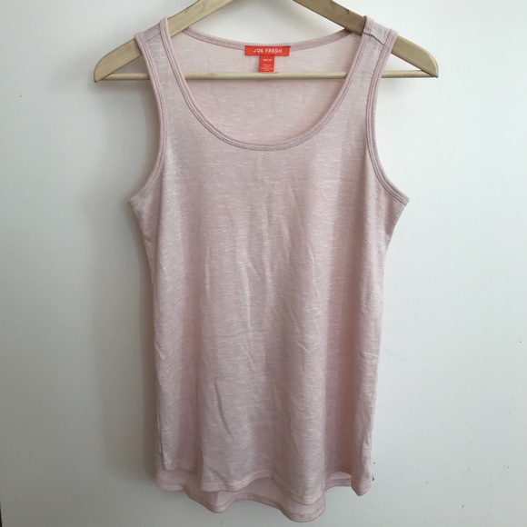 Muted pink exercise tank top - Picture 3 of 4